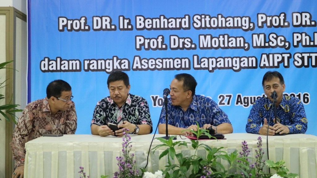 Visitasi Assesor BAN-PT dalam rangka AIPT STTNAS