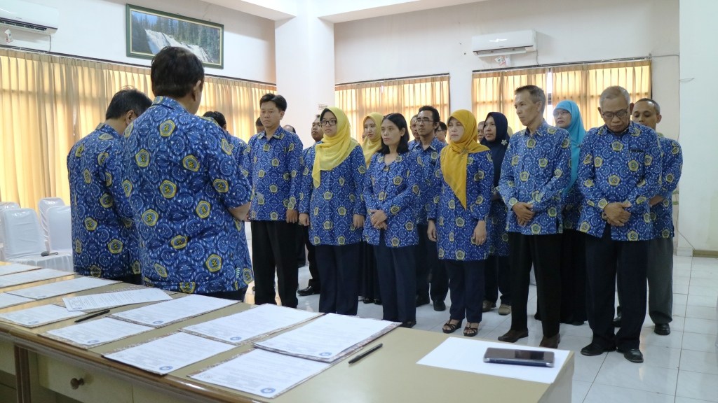 Pelantikan Pejabat Struktural di lingkungan STTNAS