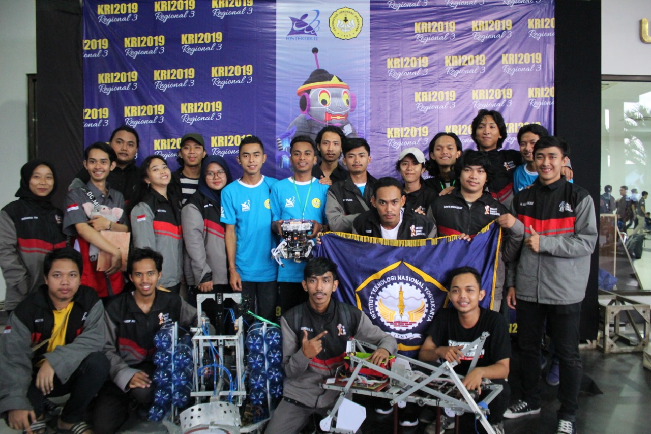 Tim Robot ITNY Lolos Kontes Robot Indonesia (KRI) Tahun 2019 Tingkat Nasional