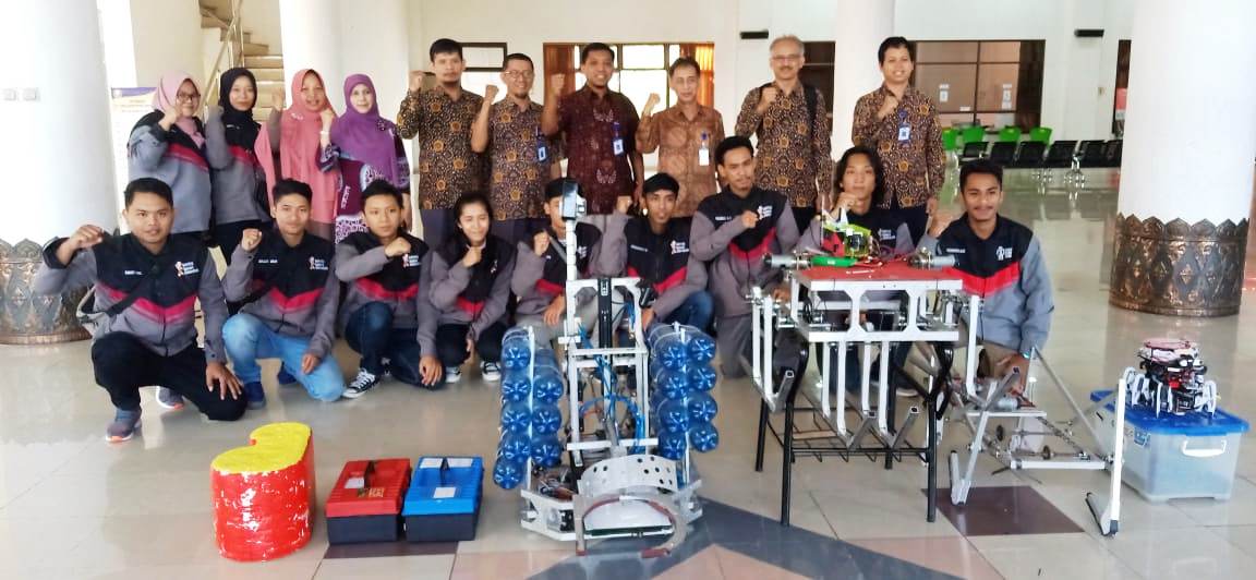 Pelepasan Tim Robot ITNY ke Kontes Robot Indonesia (KRI) Tahun 2019 Tingkat Nasional